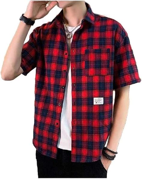 men's short sleeve flannel shirts.